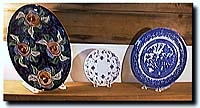 Several plates on a mantle